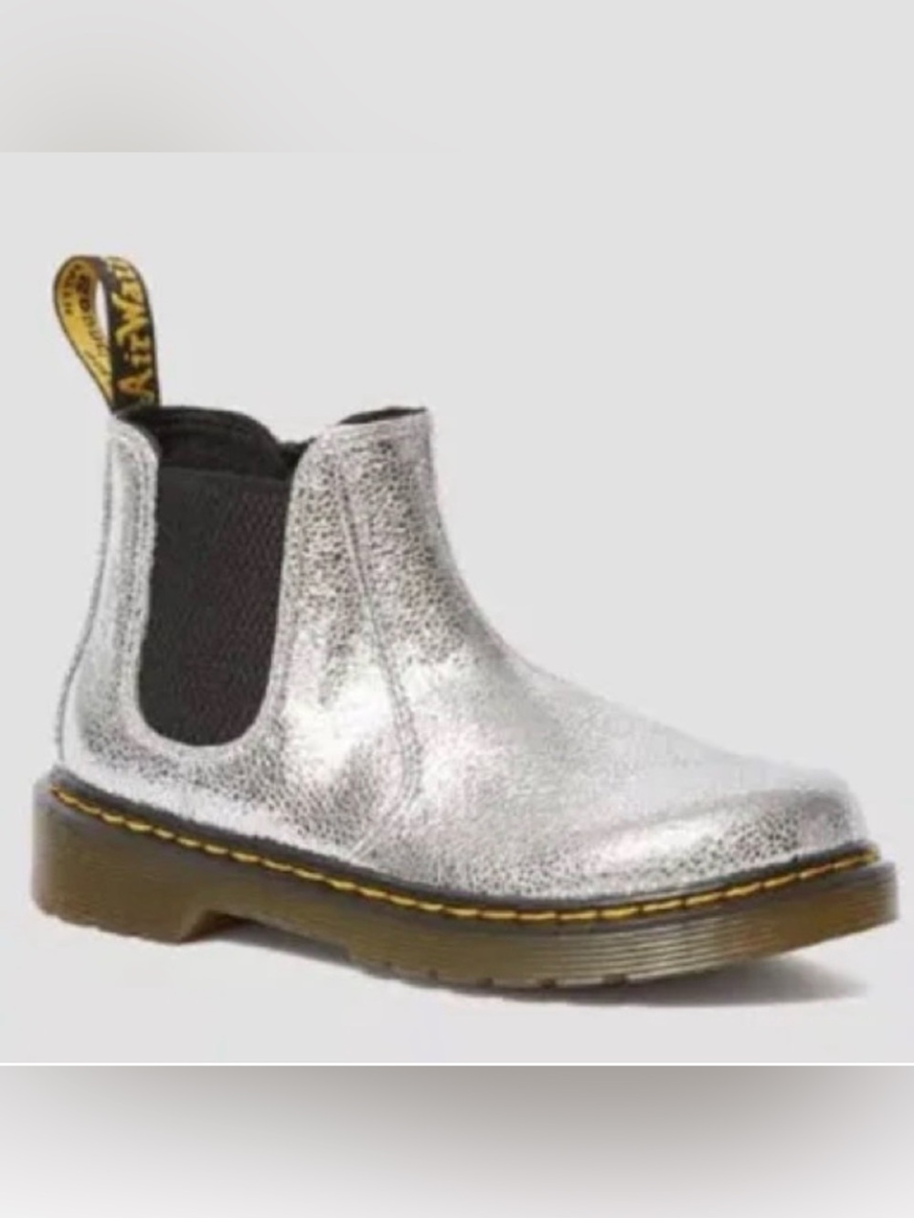 Dr. Martens 2976 Crinkle Metallic Chelsea Boots